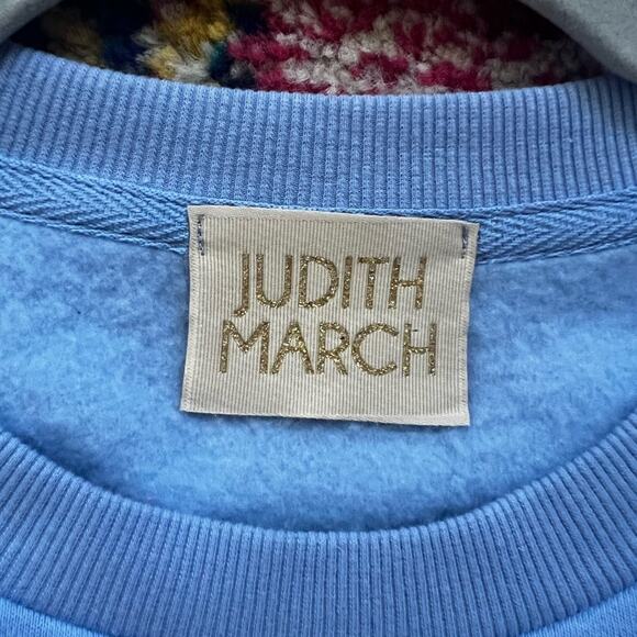 Judith March Cowgirl Crewneck Sweatshirt With Pockets Women’s Size L - Picture 7 of 10